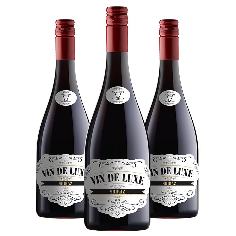 Vin De Luxe Barossa Valley Shiraz 2020 3 Pack